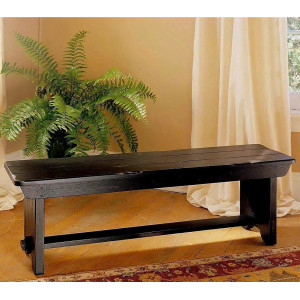 5397-96BV Antique Black : Broyhill Attic Ghế Băng - Màu Đen